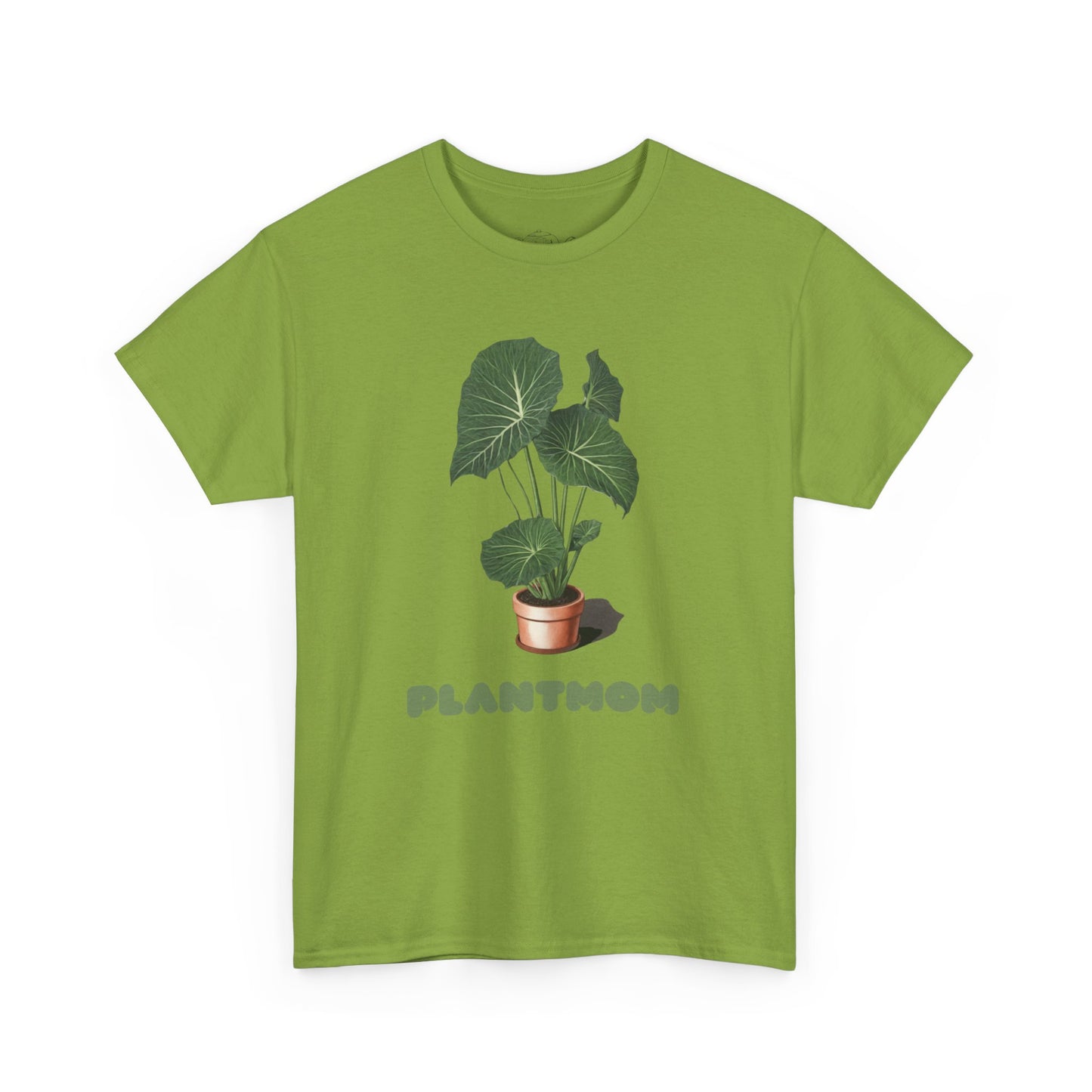 Unisex Heavy Cotton T-Shirt Plant Mom, Bequemer Basic Style für alle Pflanzenliebhaber, Statement Tee, Gärtner T-Shirt, Plant Mom T-Shirt