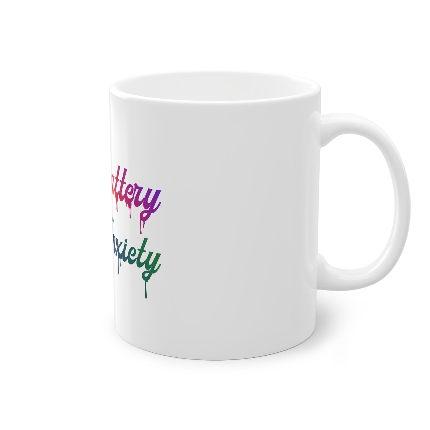 LOW BATTERY HIGH ANXIETY TASS MUG