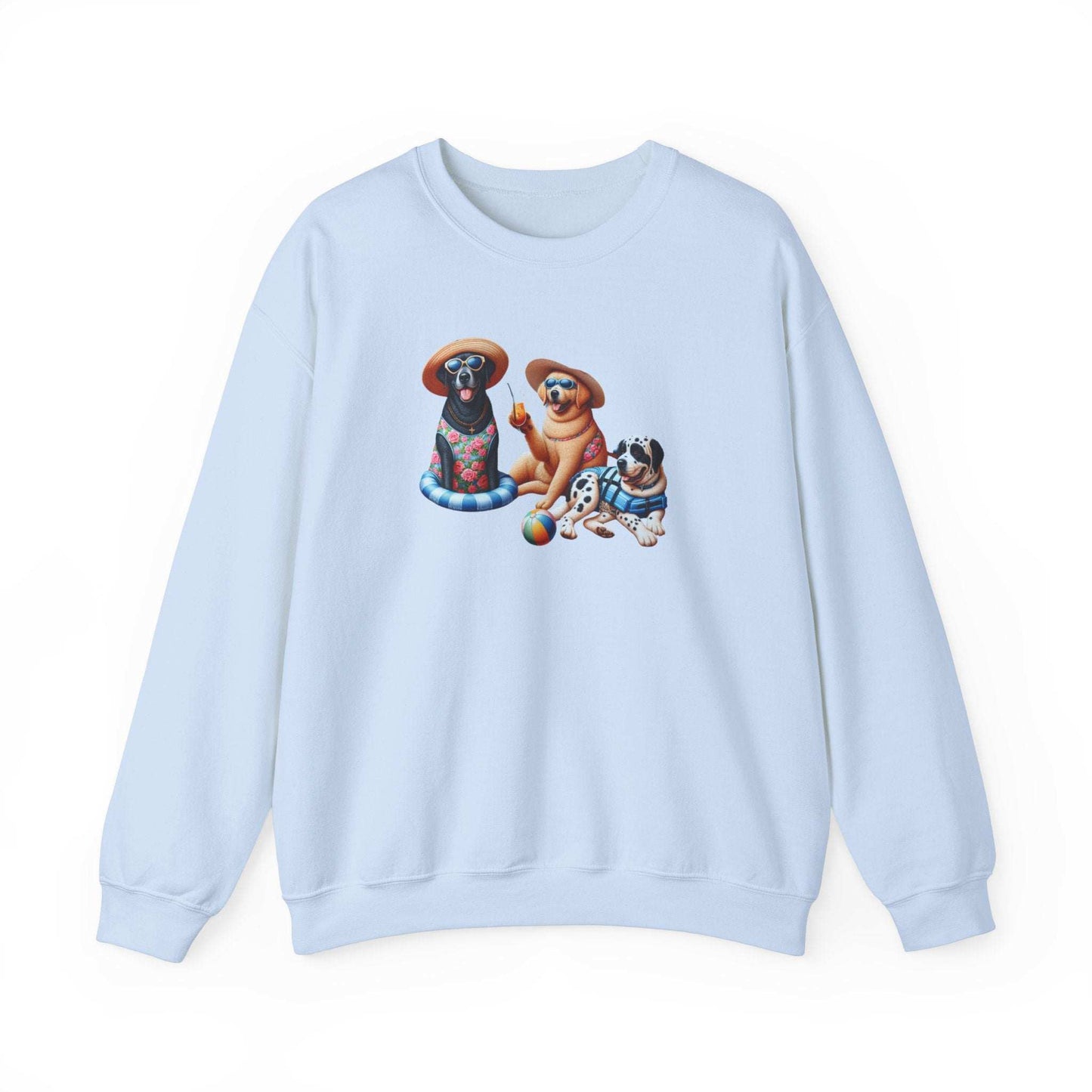 Unisex Heavy Blend Crewneck Sweatshirt mit niedlichem Hunde Design, Gemütlich and Perfekt für die kältere Jahreszeit, Hunde Liebhaber shirt