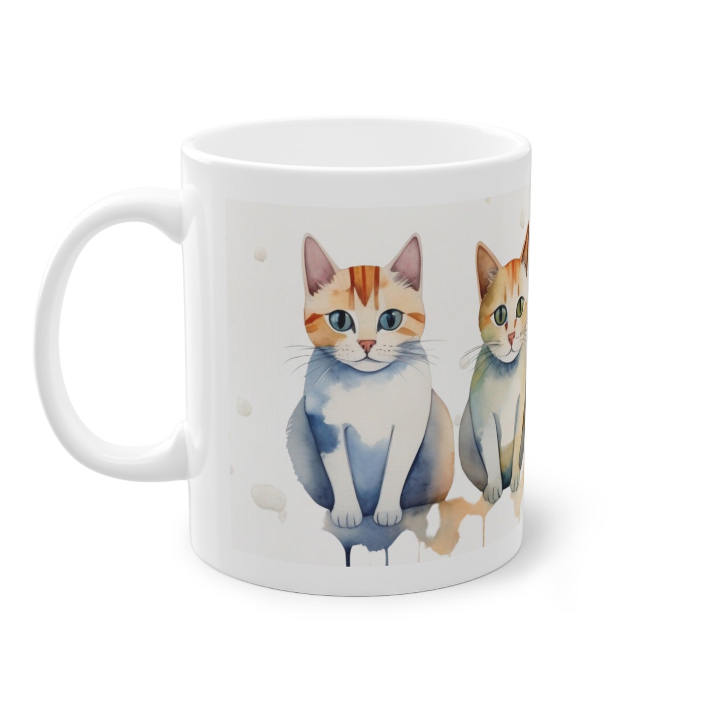 Niedliche Katzen-Kaffeetassen für Katzenliebhaber, Standard-Tee-Tasse, Kaffeetasse mit Katzenmotiv, Geburtstagsgeschenk für Katzenliebhaber