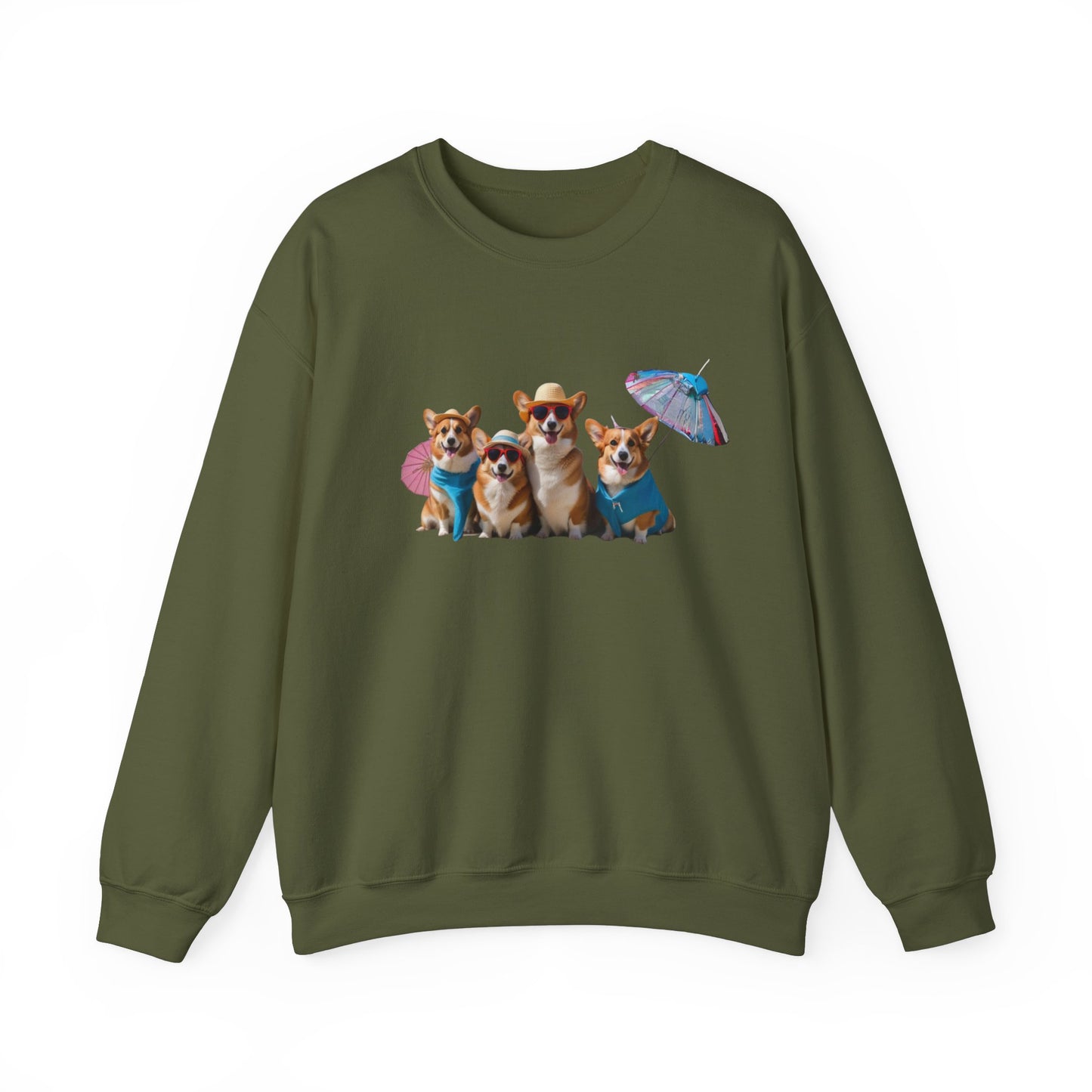 Unisex Heavy Blend Crewneck Sweatshirt mit niedlichem Hunde Design, Gemütlich and Perfekt für die kältere Jahreszeit, Hunde Liebhaber shirt