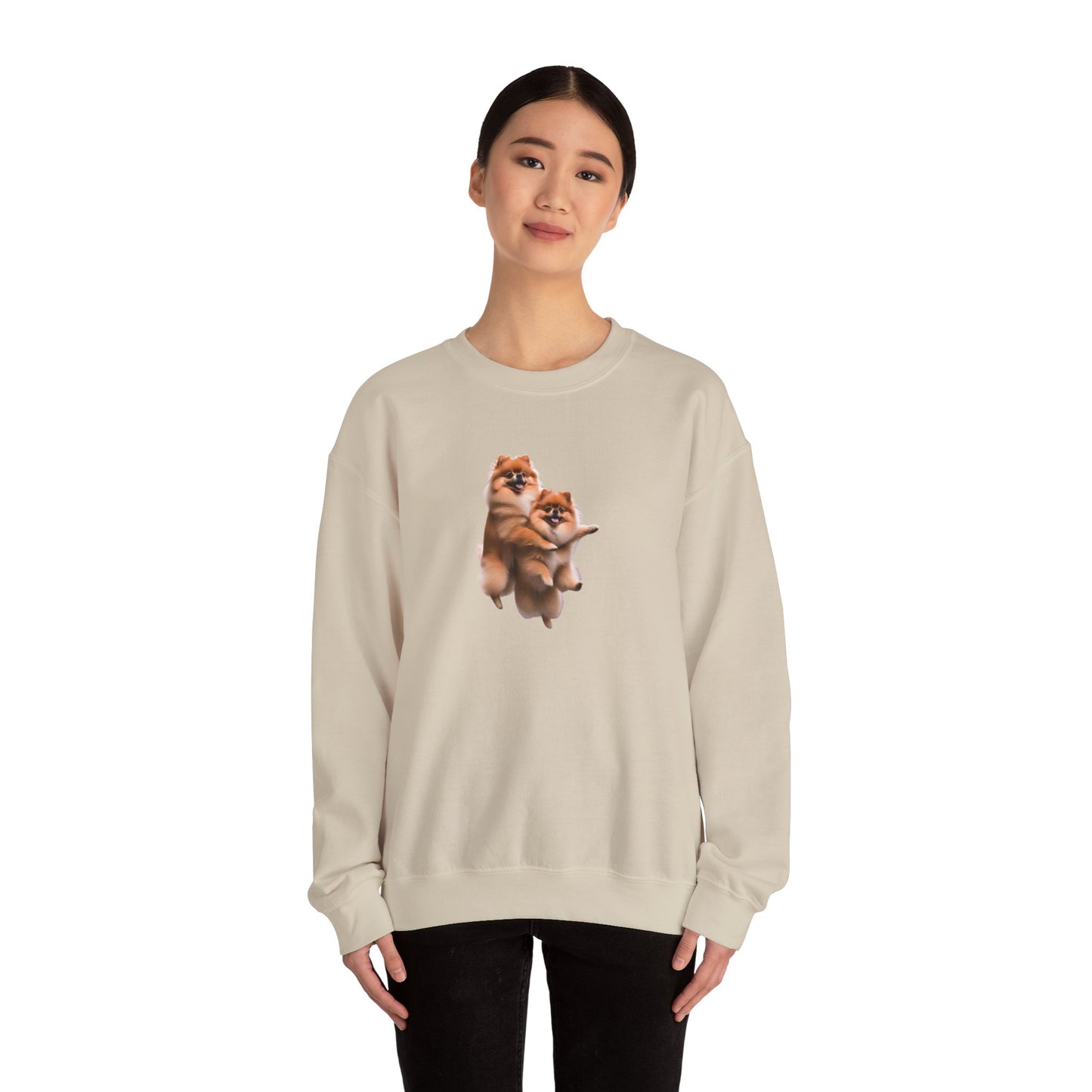 Pullover, Pomeranians, Zwergspitz in S - XXL, Lieblingsstück, Streetwear Entzückendes Hunde-Sweatshirt, Stilvoll, bequem, Sweatshirt Hunde