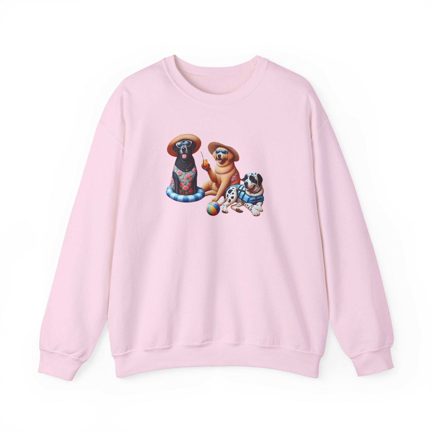 Unisex Heavy Blend Crewneck Sweatshirt mit niedlichem Hunde Design, Gemütlich and Perfekt für die kältere Jahreszeit, Hunde Liebhaber shirt