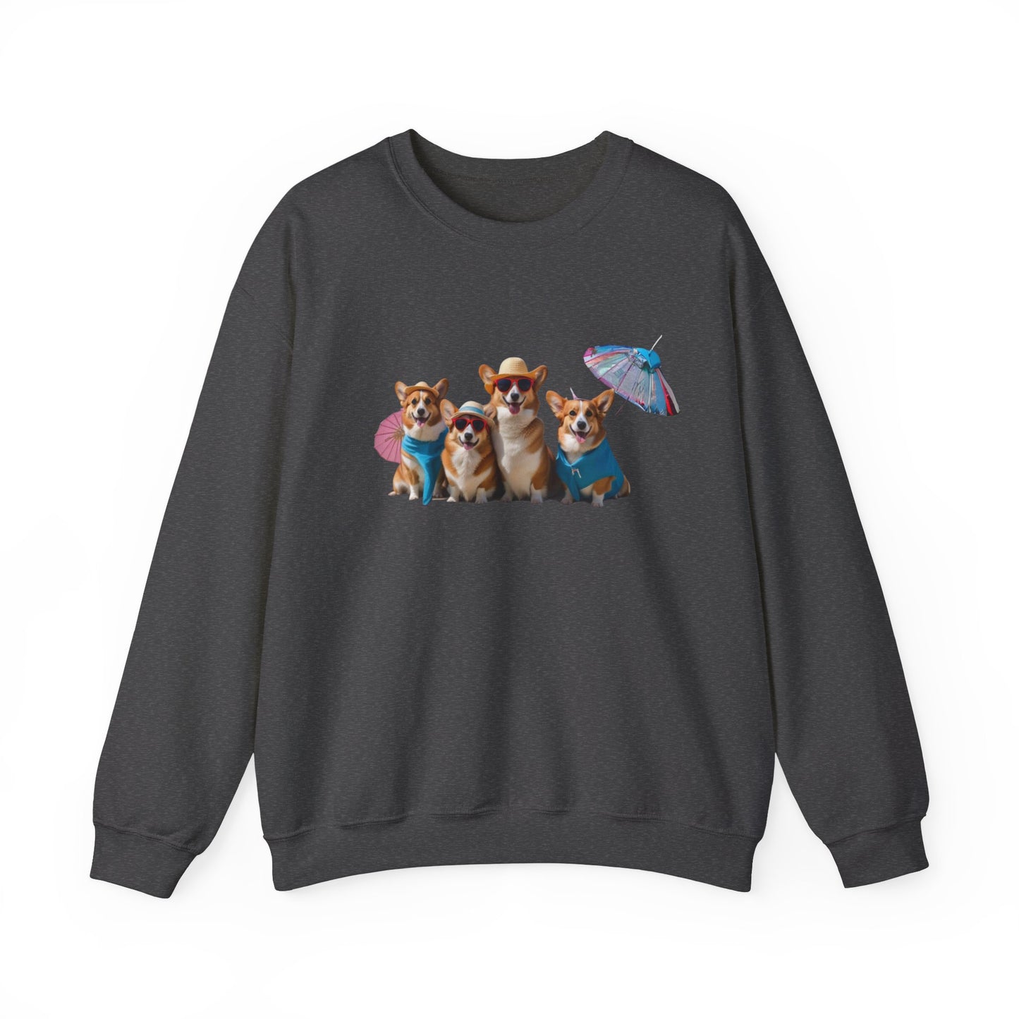 Unisex Heavy Blend Crewneck Sweatshirt mit niedlichem Hunde Design, Gemütlich and Perfekt für die kältere Jahreszeit, Hunde Liebhaber shirt