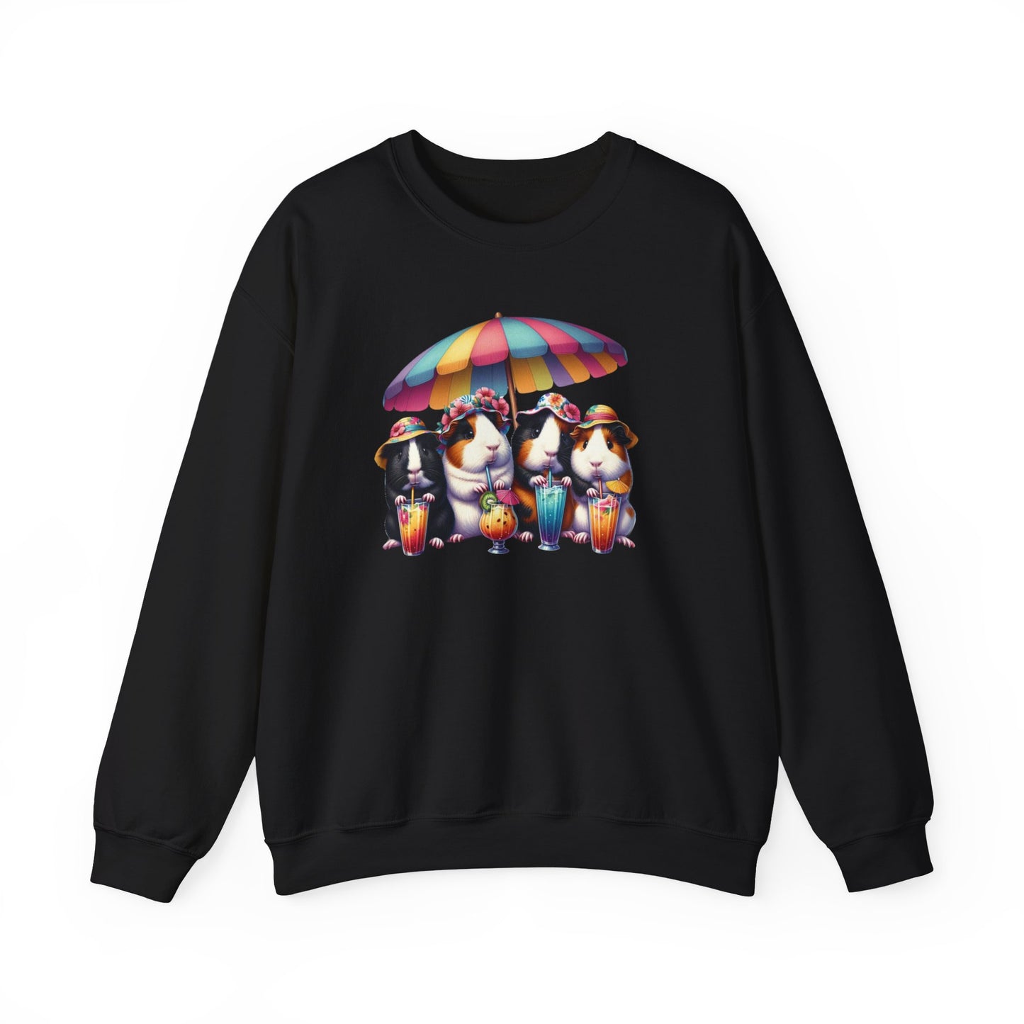 Unisex Heavy Blend Crewneck Sweatshirt mit niedlichem Meerschweinchen Design, Gemütlich and Perfekt für die kältere Jahreszeit, Meerschweinchen Liebhaber shirt