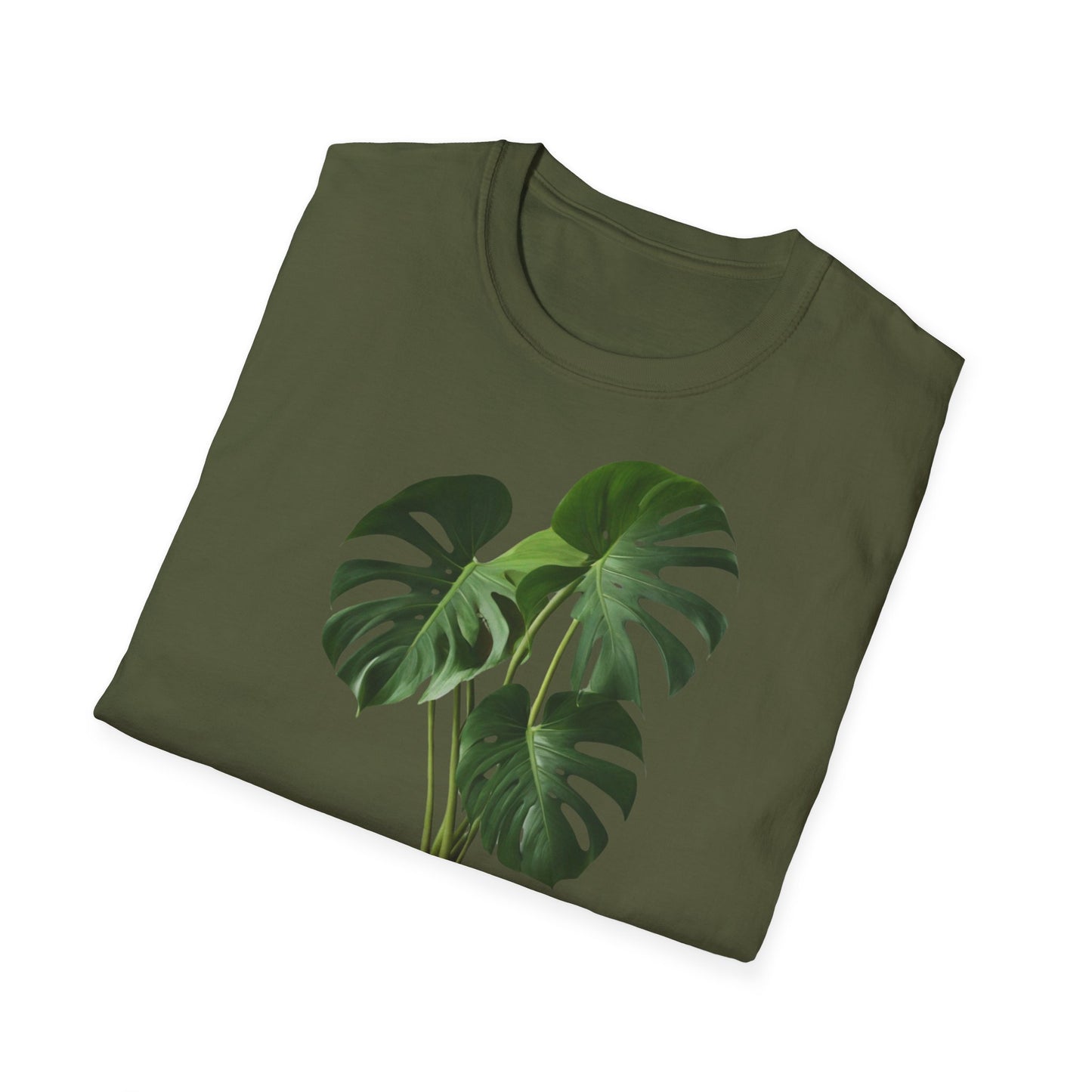 Unisex Baumwollshirt, Unisex Softstyle T-Shirt für "Plant Dad", Weiches Baumwoll, T-Shirt "Plant Dad" Inschrift, Alltagskleidung für Herren