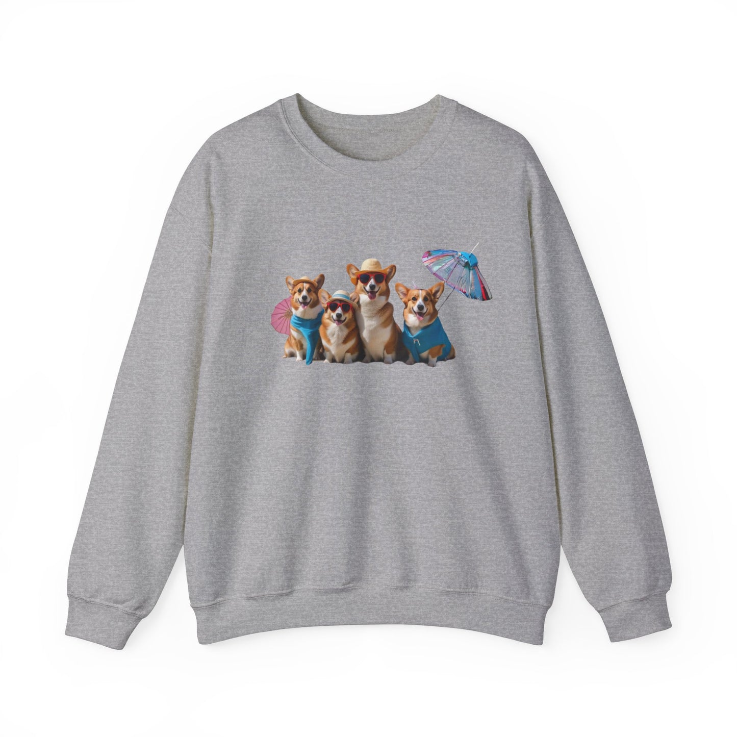 Unisex Heavy Blend Crewneck Sweatshirt mit niedlichem Hunde Design, Gemütlich and Perfekt für die kältere Jahreszeit, Hunde Liebhaber shirt