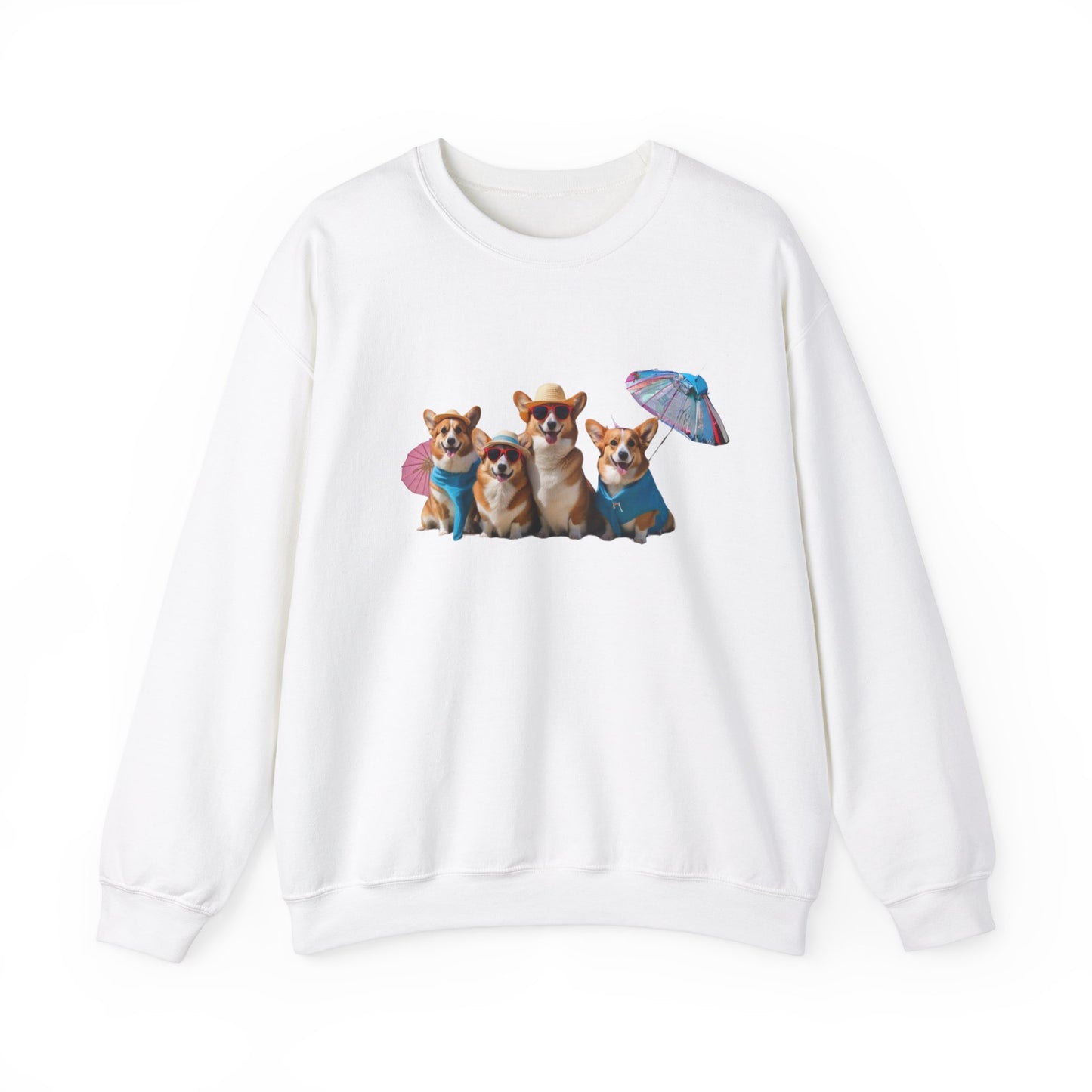 Unisex Heavy Blend Crewneck Sweatshirt mit niedlichem Hunde Design, Gemütlich and Perfekt für die kältere Jahreszeit, Hunde Liebhaber shirt