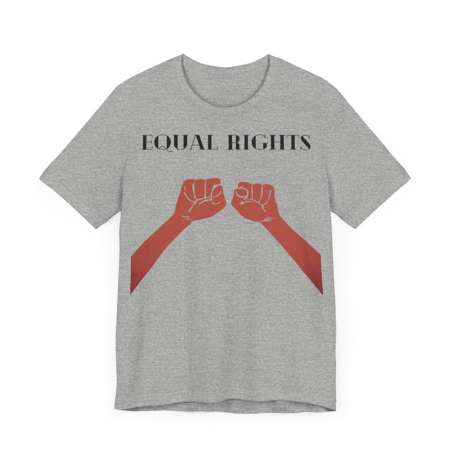 Stil trifft Statement, Unisex Equal Rights T-Shirt, Unisex Herren T-Shirt, T- Shirt fur Damen, Manner T-Shirt, Aufdruck Equal Rights, Fabric