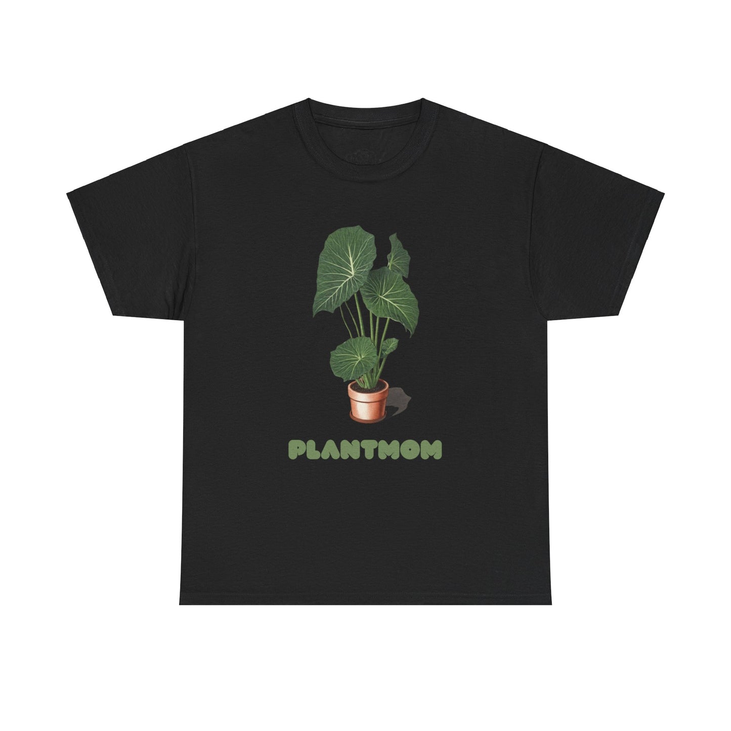 Unisex Heavy Cotton T-Shirt Plant Mom, Bequemer Basic Style für alle Pflanzenliebhaber, Statement Tee, Gärtner T-Shirt, Plant Mom T-Shirt