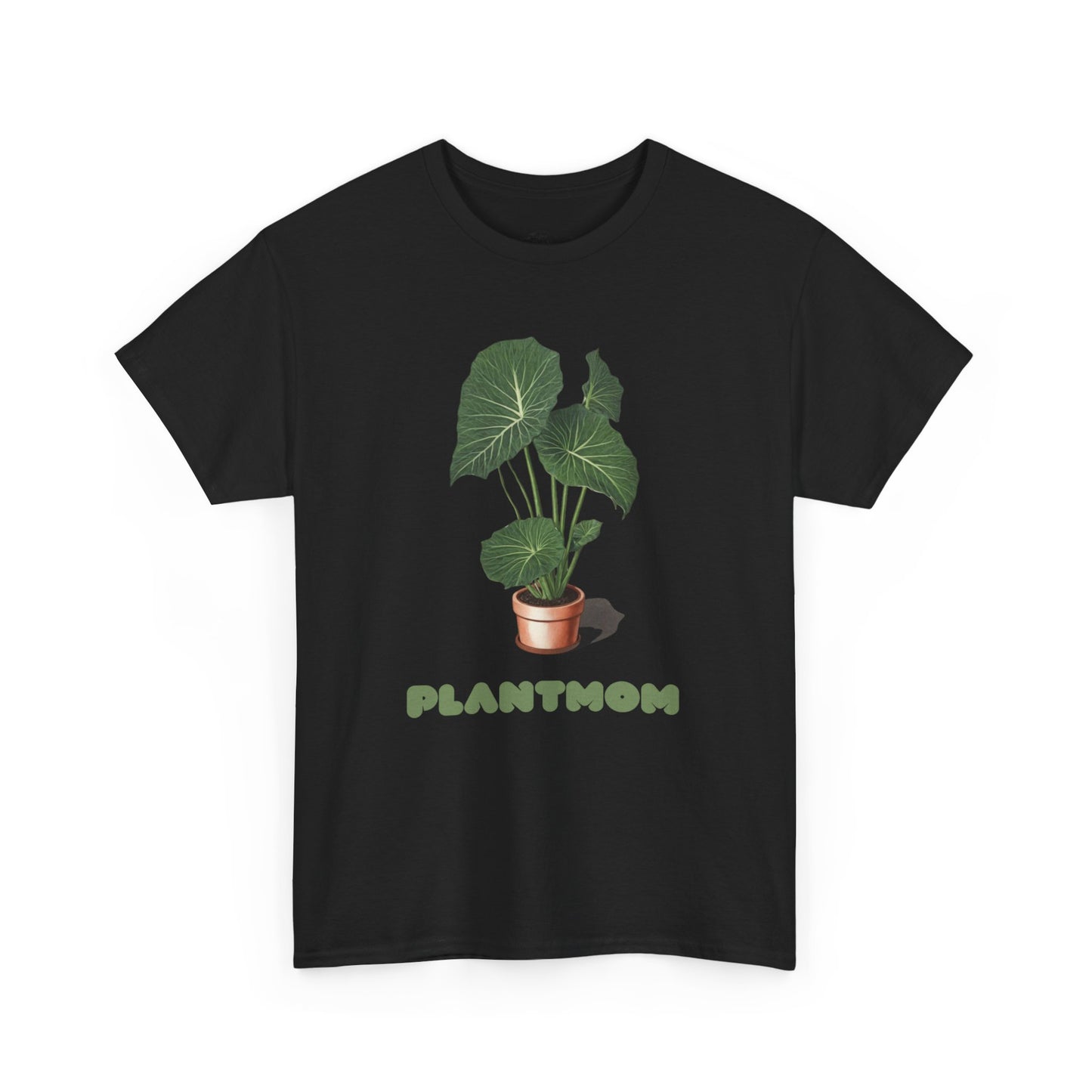 Unisex Heavy Cotton T-Shirt Plant Mom, Bequemer Basic Style für alle Pflanzenliebhaber, Statement Tee, Gärtner T-Shirt, Plant Mom T-Shirt