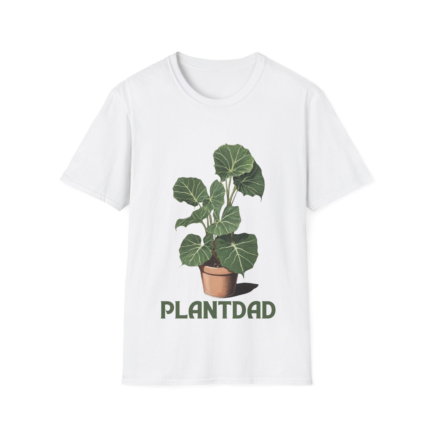 Unisex Softstyle T-Shirt, Plantdad T-Shirt, Bequem, stylisch und nachhaltig Zeige deine Liebe zu Pflanzen, Herren T-Shirt, Damen T-Shirt,Tee