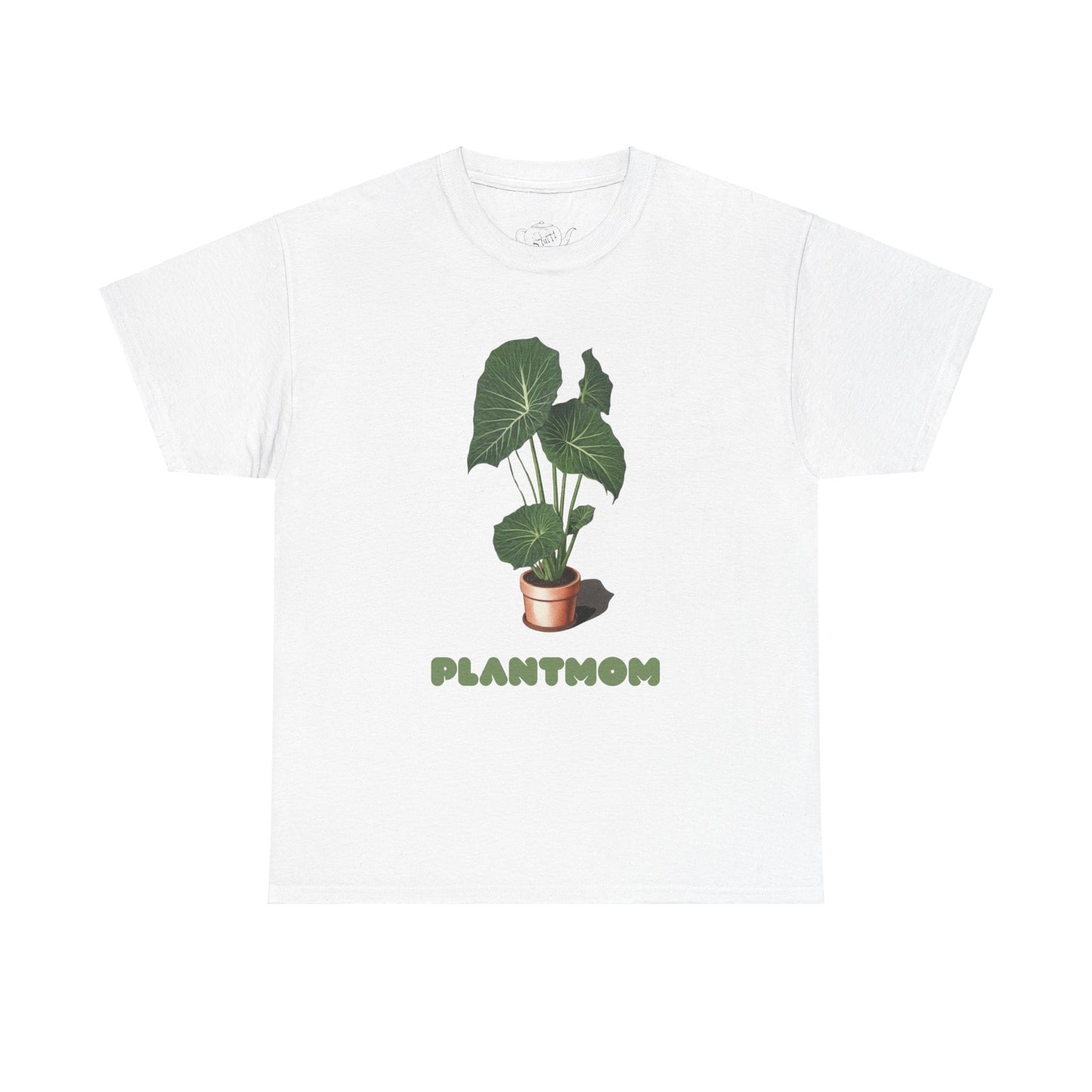 Unisex Heavy Cotton T-Shirt Plant Mom, Bequemer Basic Style für alle Pflanzenliebhaber, Statement Tee, Gärtner T-Shirt, Plant Mom T-Shirt