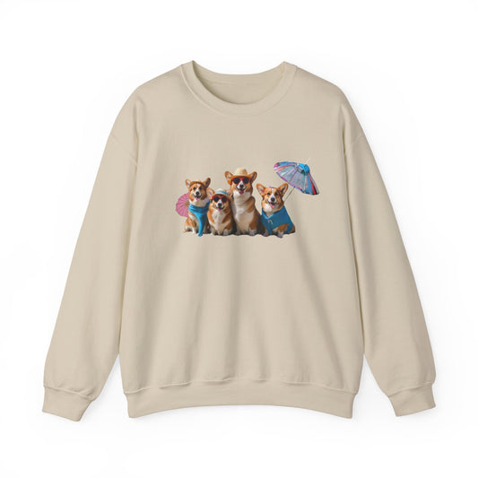 Unisex Heavy Blend Crewneck Sweatshirt mit niedlichem Hunde Design, Gemütlich and Perfekt für die kältere Jahreszeit, Hunde Liebhaber shirt