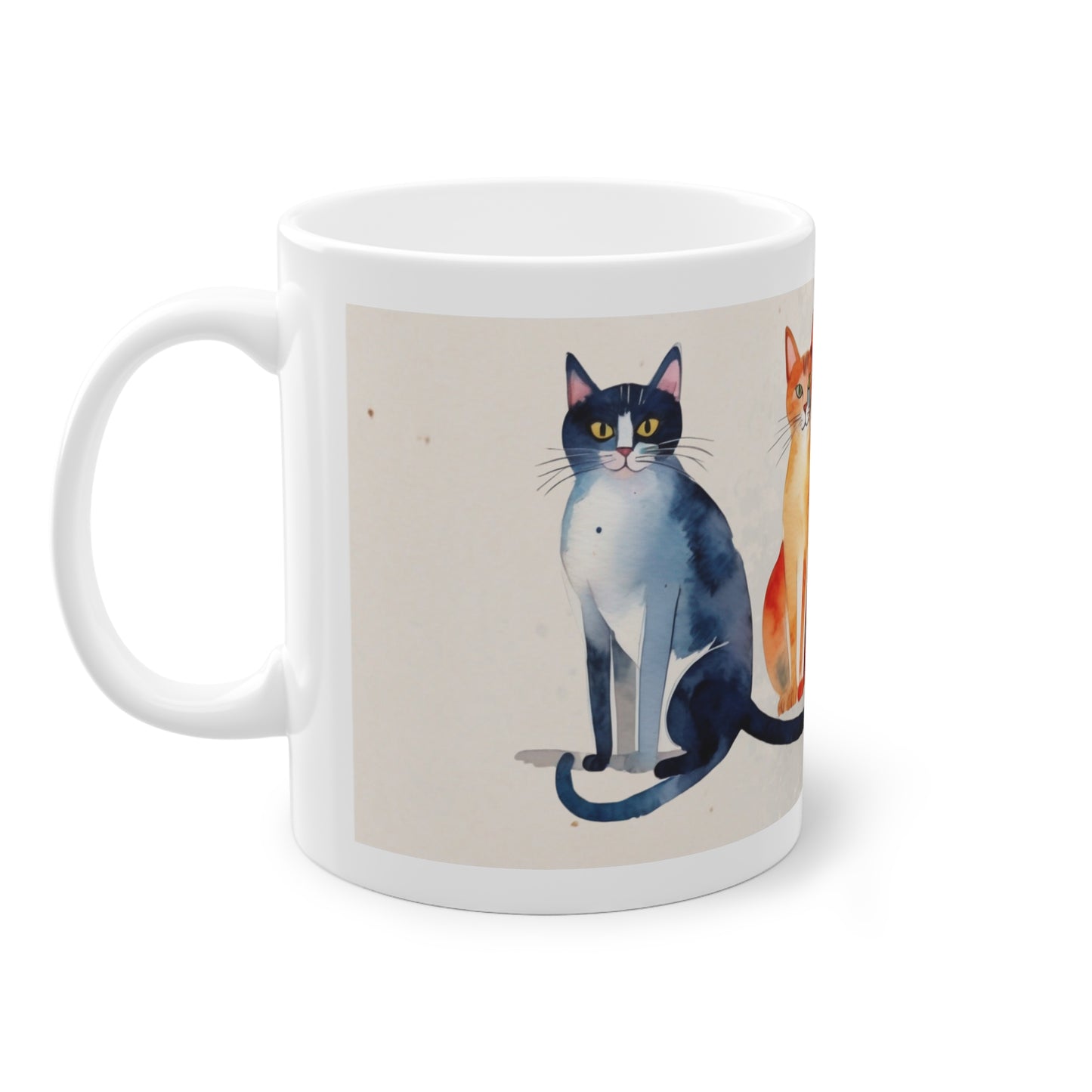 Niedliche Katzenliebhaber-Kaffeetasse 325ml, Geburtstagsgeschenk für Katzenliebhaber, Keramik-Kaffeetasse, Haustierliebhaber-Tasse, Teetasse