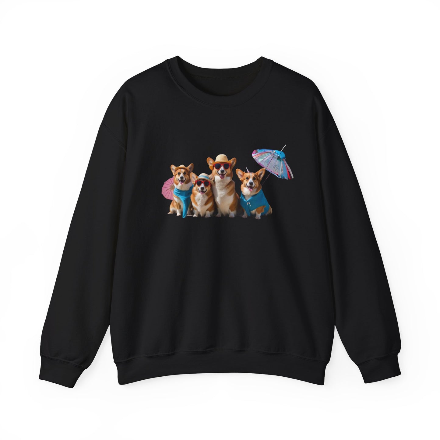 Unisex Heavy Blend Crewneck Sweatshirt mit niedlichem Hunde Design, Gemütlich and Perfekt für die kältere Jahreszeit, Hunde Liebhaber shirt